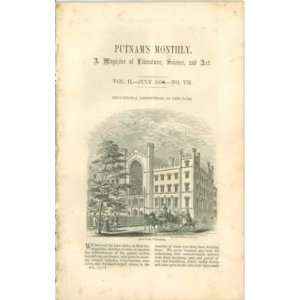  1853 Education New York Columbia College Cooper Union 