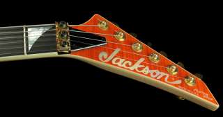   Jackson Custom Shop Soloist Archtop Electric Guitar Vintage Orange