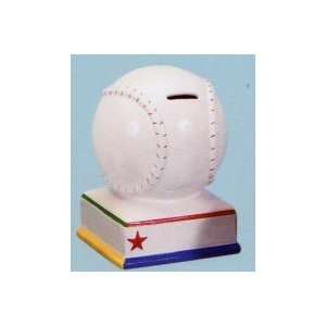  Baseball Sports Ceramic Piggy Bank
