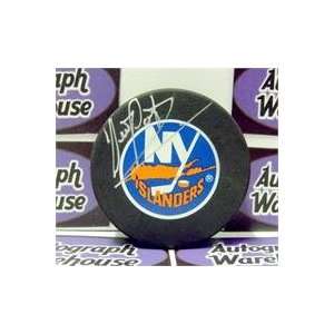  Denis Potvin autographed New York Islanders hockey puck 