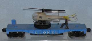   Train #3419 Navy Helicopter Flat Car,Military Model Railroad  