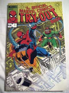 THE OFFICIAL MARVEL COMICS TRY OUT BOOK SPIDER MAN TPB  