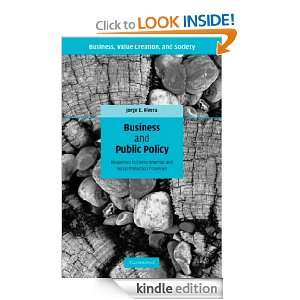 Business and Public Policy Responses to Environmental and Social 