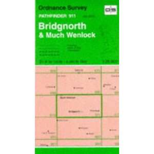  Pathfinder Map 0911 Bridgnorth and Much Wenlock   So69/79 