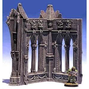   Terrain   Cathedrals Cathedral Inside Corner (2 pieces) Toys & Games