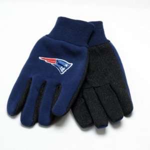  New England Patriots Team Logo Utility Gloves Sports 