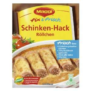  fresh ham and ground beef rolls (Schinken Hack Röllchen) (Pack of 4