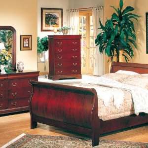   Wildon Home Louis Solid Wood Chest in Cherry