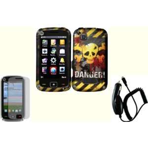 Danger Design Hard Case Cover+LCD Screen Protector+Car Charger for 