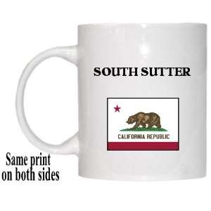    US State Flag   SOUTH SUTTER, California (CA) Mug 