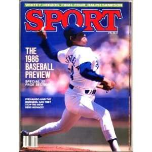  Sport Magazine 1986 Baseball Preview Issue (Los Angeles 