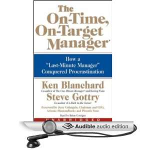  On Target Manager How a Last Minute Manager Conquered Procrastination