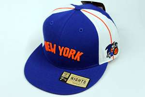 New York Knicks NBA Reebok Blue Orange Fitted Cap NEW  