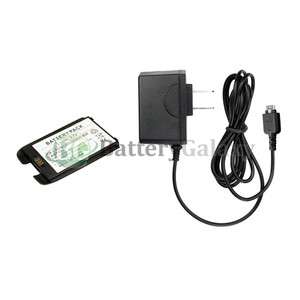 Cell Phone BATTERY for LG LX260 ux260 Rumor +AC Charger  