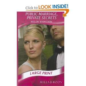  Public Marriage, Private Secrets (Romance) (9780263221787 