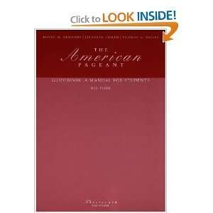  The American Pageant Guidebook (text only) 13th(thirteenth 