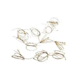   Artificial Gold Glittered Loop Christmas Garland 5