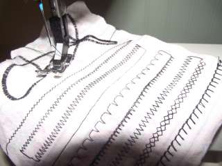 including the reverse stitches such as double straight stitch 