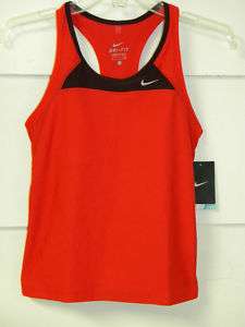 Nike sz XS Airborne Womens Long Running Sport Top RED  
