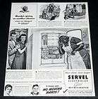 1941 OLD MAGAZINE PRINT AD, SERVEL ELECTROLUX, MAMMY KNOWS & GAS 