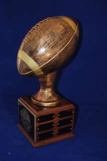   PERPETUAL FANTASY FOOTBALL TROPHY  FREE ENGRAVING SHIPS IN 1 DAY