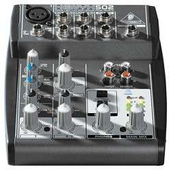 Behringer XENYX502 5 Channel Mixer 4033653020787  