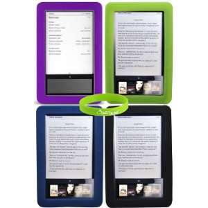 CrazyOnDigital Silicone Case 4 Pack  Nook eBook Reader 