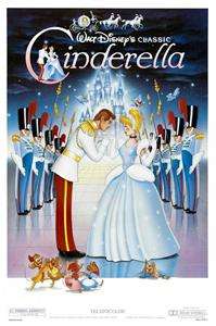 Cinderella (1950) 27 x 40 Movie Poster, Ilene Woods, Style E  