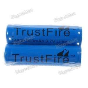   Protected 3.7V 900mAh 14500 Lithium Battery (2 Pack) Electronics