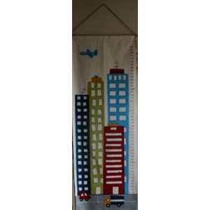  Big City Growth Chart Embroidery Kit by Pincushion Baby