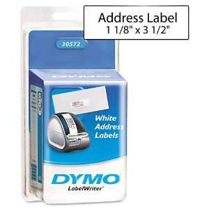 DYMO® Address Labels for Label Printers, 3 1/2 x 1 1/8, White, 520 