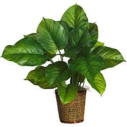   leaf 29 inch Real Touch Philodendron Silk Plant  