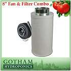 26 CARBON AIR FILTER PRO COMBO 8 INCH INLINE FAN EXHAUST F025