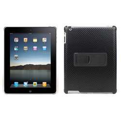 Premium iPad 2 Slim Fit Carbon Fiber Pattern Leather Case   