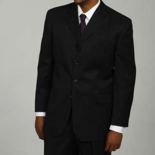 Bendetti Mens Charcoal Wool 4 button Suit  