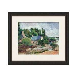  Washerwomen At Pontaven 1886 Framed Giclee Print