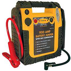 Automobile 900 amp Battery Jumper with Air Compressor  