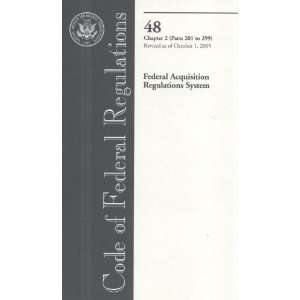  Code of Federal Regulations, Title 48, Federal Acquisition 
