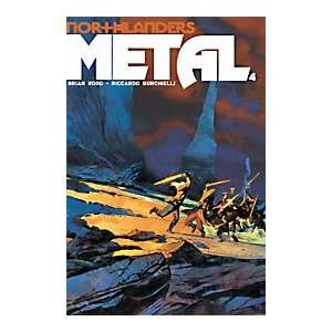   Metal 4 #33 (Comic) Riccardo Burchielli Brian Wood Books