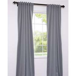Grey Thermal Blackout 96 inch Curtain Panel Pair  