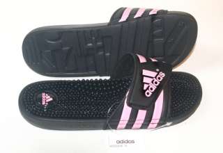 Adidas 044264 Women Adissage Slide Black Diva Pink Sandal Siz 5 6 7 7 