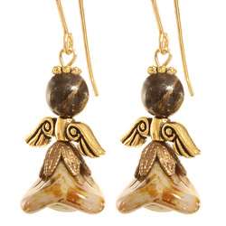 Ardent Designs 14k Gold Fill Valoel Angel Earrings  