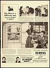 vintage servel refrigerator  