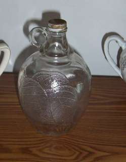 Vintage Bottle WHITE HOUSE VINEGAR APPLE CIDER 1 QUART BOTTLE JUG WITH 