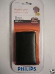 Philips Leather Wallet Case for Apple iPod Nano NEW  