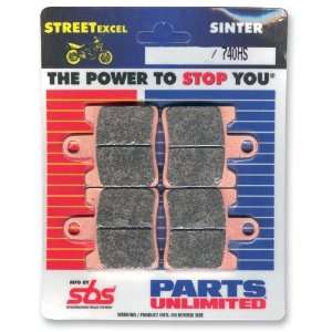  SBS Front Excel HS Sintered Metal Street Brake Pads 