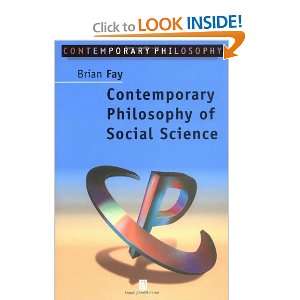  Contemporary Philosophy of Social Science A Multicultural 