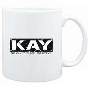  Mug White  Kay  THE MAN   THE MYTH   THE LEGEND  Male 