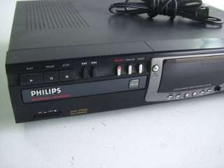 Philips CDR765 Dual Tray CD Audio Recorder Burner  