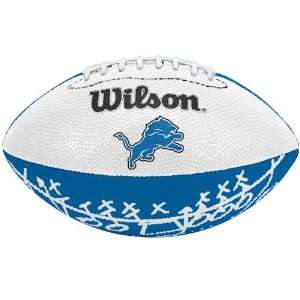  Wilson Detroit Lions Rubber Mini Football Sports 